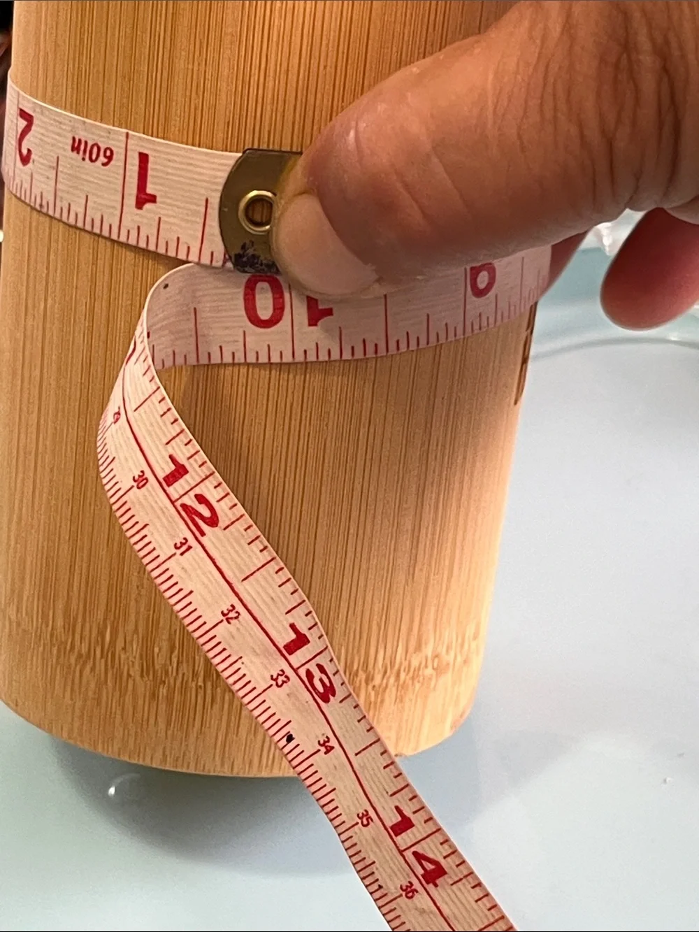 Bamboo Utensil Holder in Natural